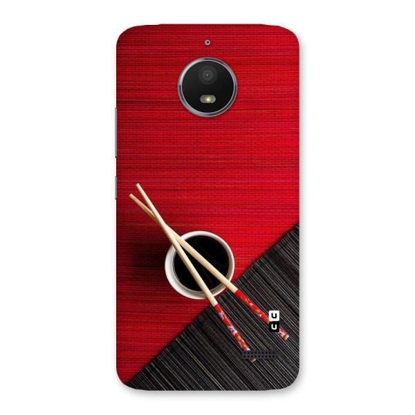 Chopstick Design Back Case for Moto E4