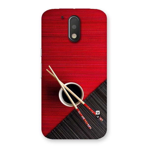 Chopstick Design Back Case for Motorola Moto G4