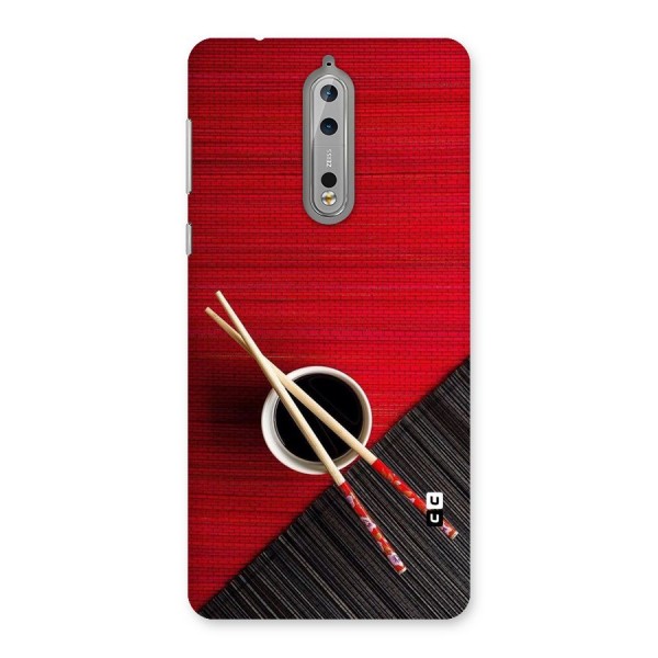 Chopstick Design Back Case for Nokia 8