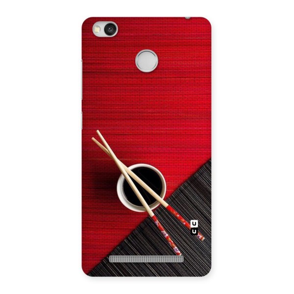 Chopstick Design Back Case for Redmi 3S Prime