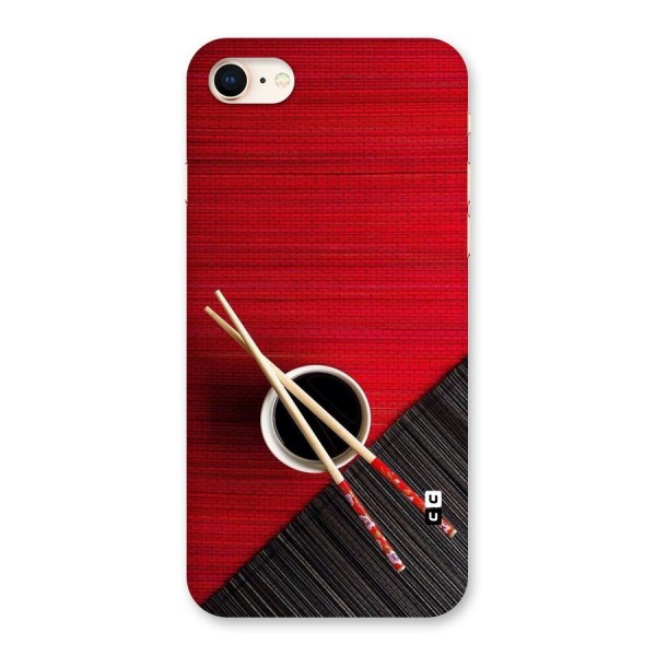 Chopstick Design Back Case for iPhone 8