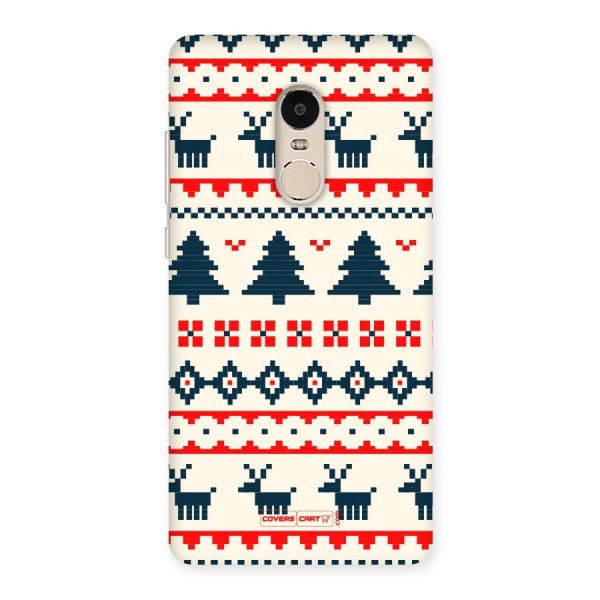 Christmas Design Pattern Back Case for Xiaomi Redmi Note 4