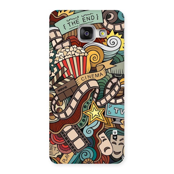 Cinematic Design Back Case for Galaxy A3 2016