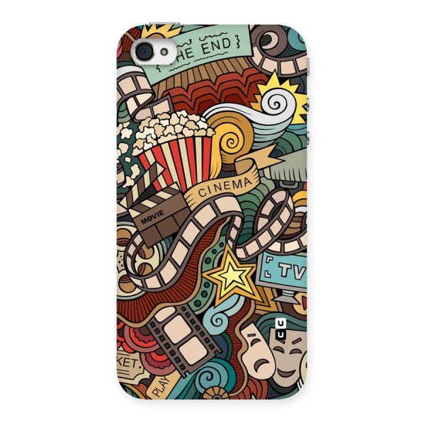 Cinematic Design Back Case for iPhone 4 4s