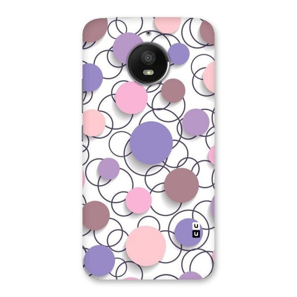 Circles And More Back Case for Moto E4 Plus