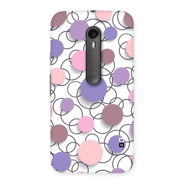 Circles And More Back Case for Moto G3