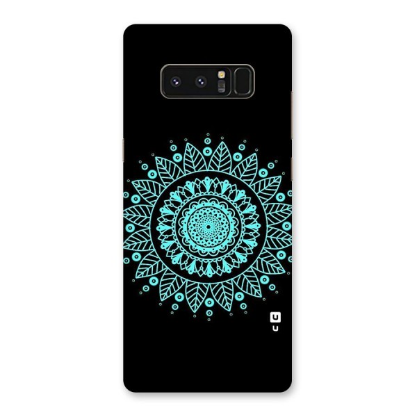 Circles Pattern Art Back Case for Galaxy Note 8