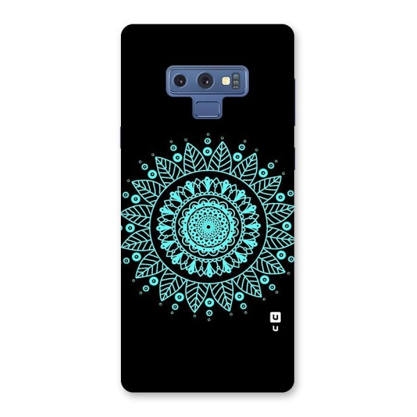 Circles Pattern Art Back Case for Galaxy Note 9