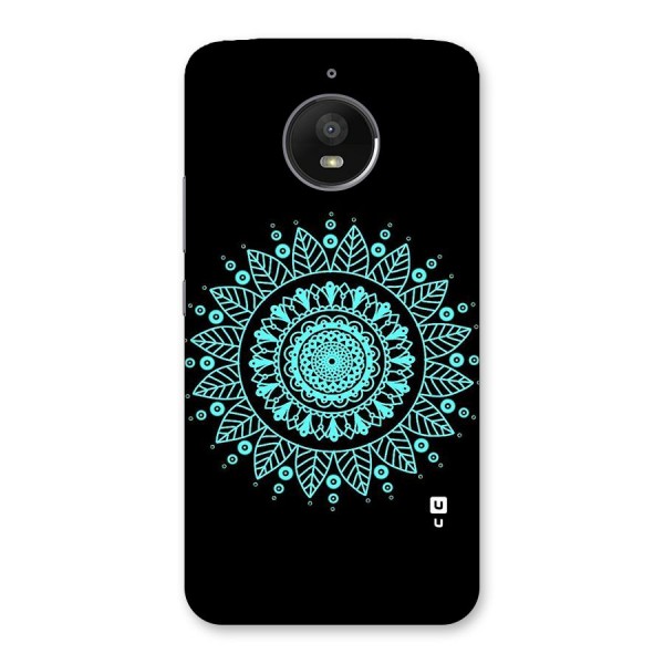 Circles Pattern Art Back Case for Moto E4 Plus