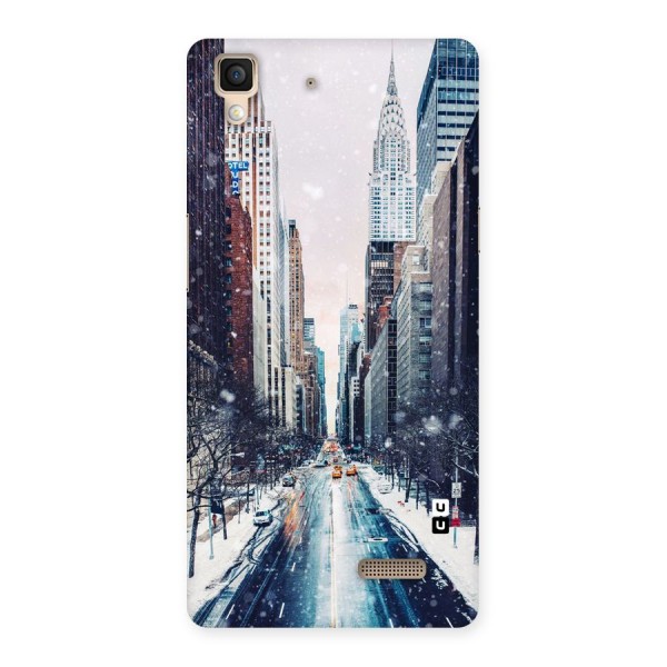 City Snow Back Case for Oppo R7