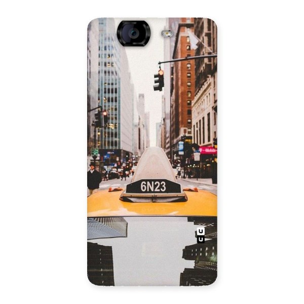 City Taxi Back Case for Canvas Knight A350