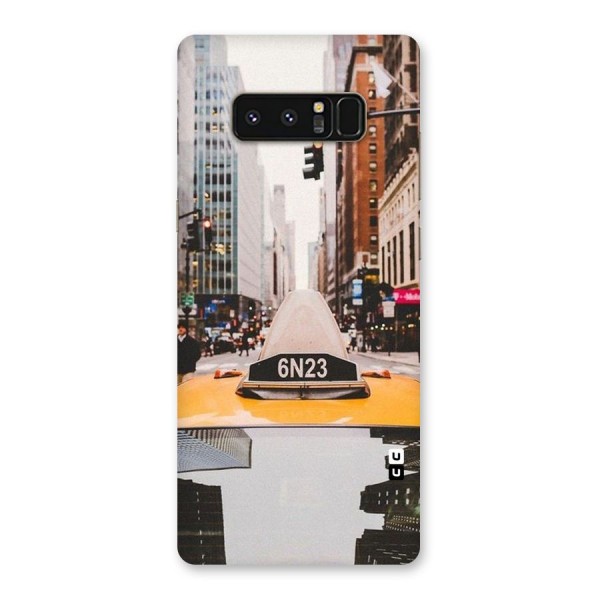 City Taxi Back Case for Galaxy Note 8