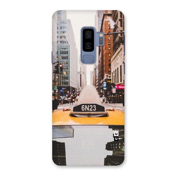 City Taxi Back Case for Galaxy S9 Plus