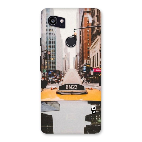 City Taxi Back Case for Google Pixel 2 XL