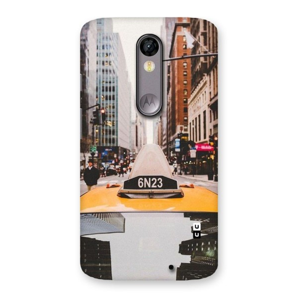 City Taxi Back Case for Moto X Force