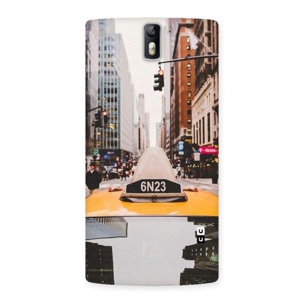 City Taxi Back Case for One Plus One