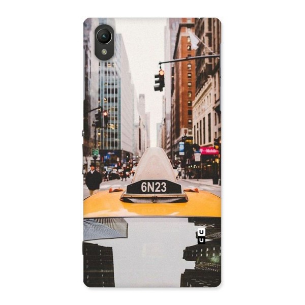 City Taxi Back Case for Sony Xperia Z1