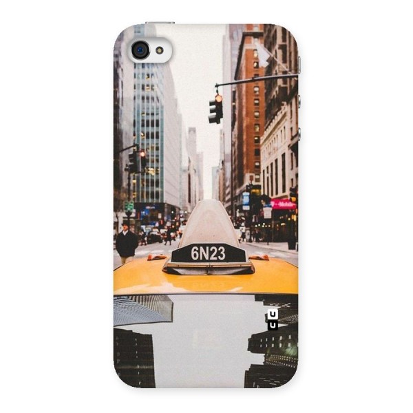 City Taxi Back Case for iPhone 4 4s