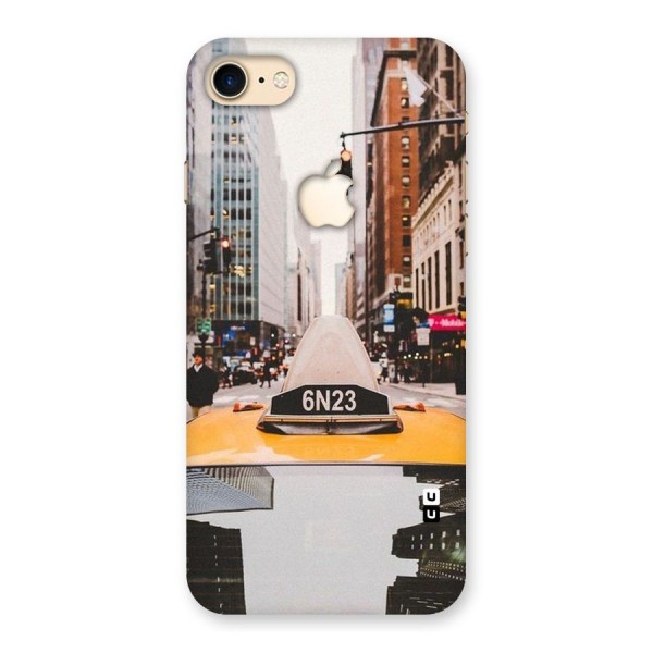 City Taxi Back Case for iPhone 7 Apple Cut