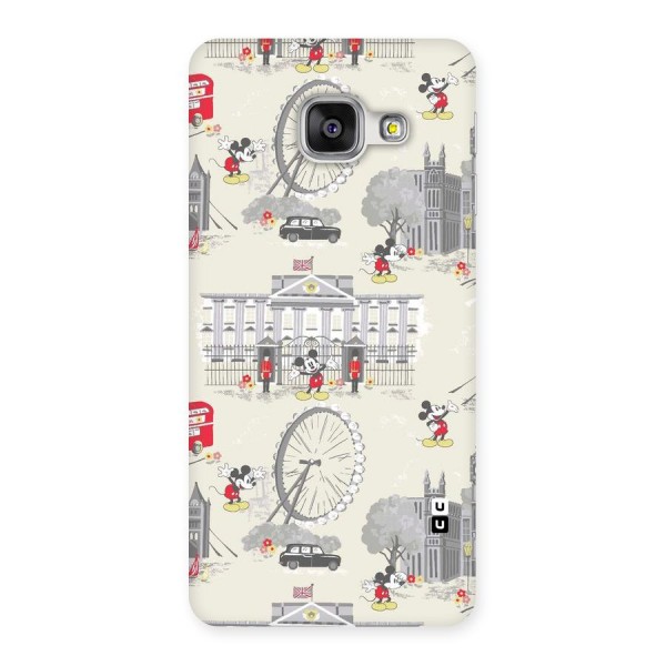 City Tour Pattern Back Case for Galaxy A3 2016