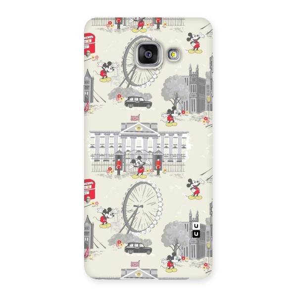 City Tour Pattern Back Case for Galaxy A7 2016