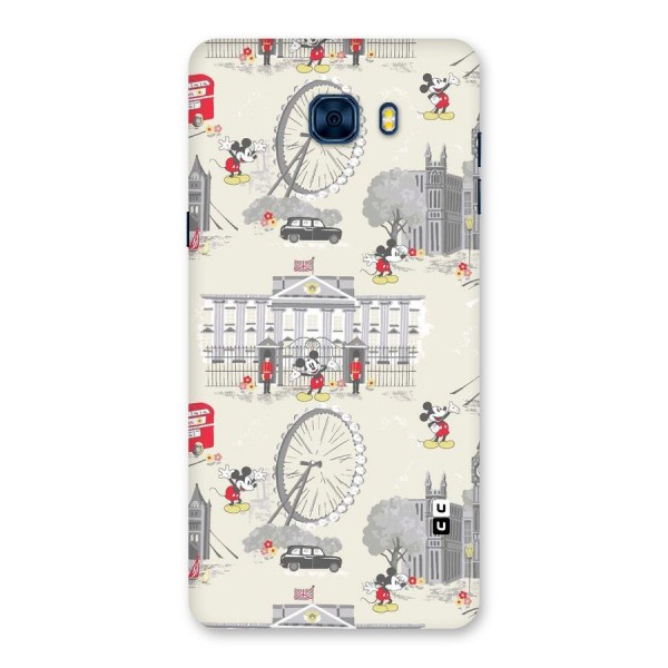 City Tour Pattern Back Case for Galaxy C7 Pro