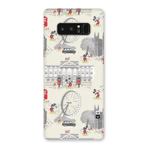 City Tour Pattern Back Case for Galaxy Note 8