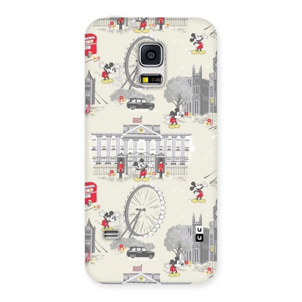 City Tour Pattern Back Case for Galaxy S5 Mini