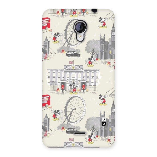 City Tour Pattern Back Case for Micromax Unite 2 A106