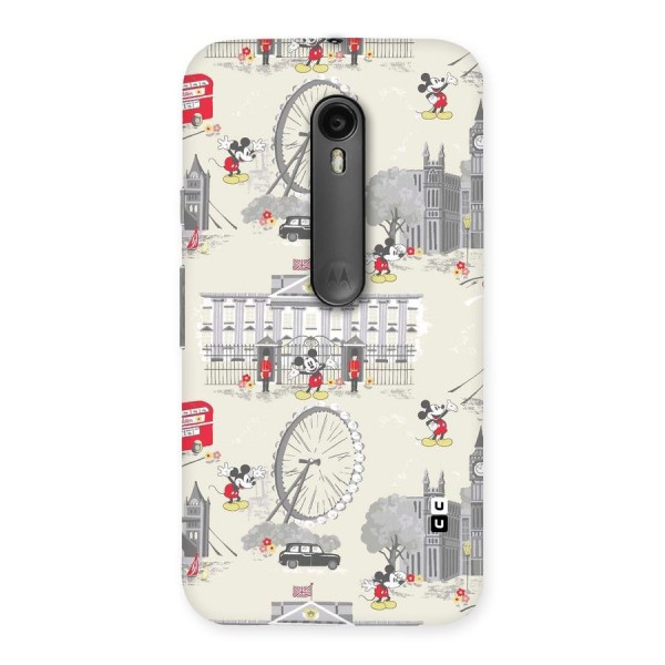 City Tour Pattern Back Case for Moto G3