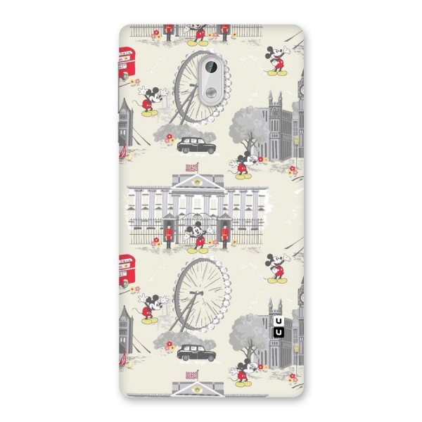 City Tour Pattern Back Case for Nokia 3