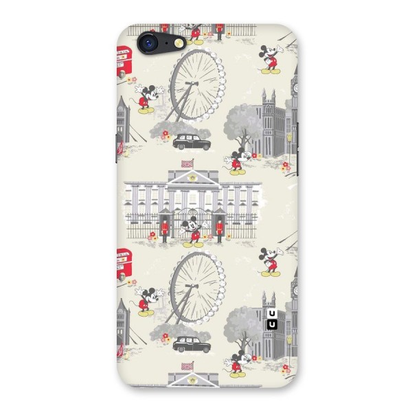 City Tour Pattern Back Case for Oppo A71