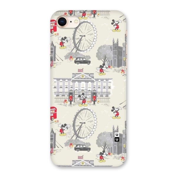 City Tour Pattern Back Case for iPhone 8