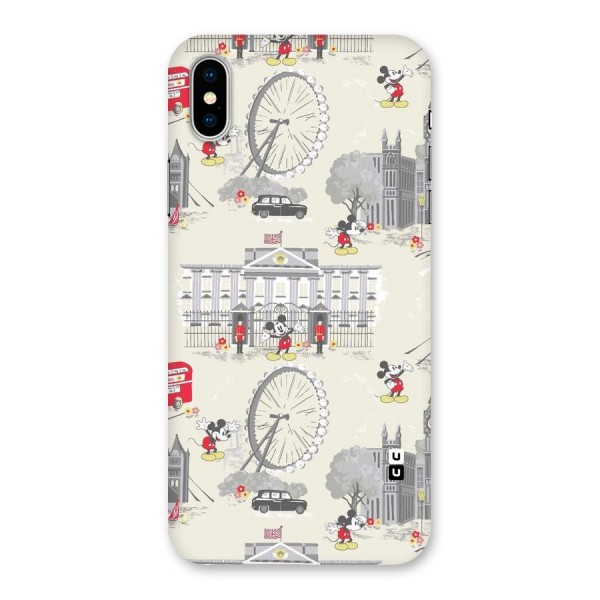 City Tour Pattern Back Case for iPhone X