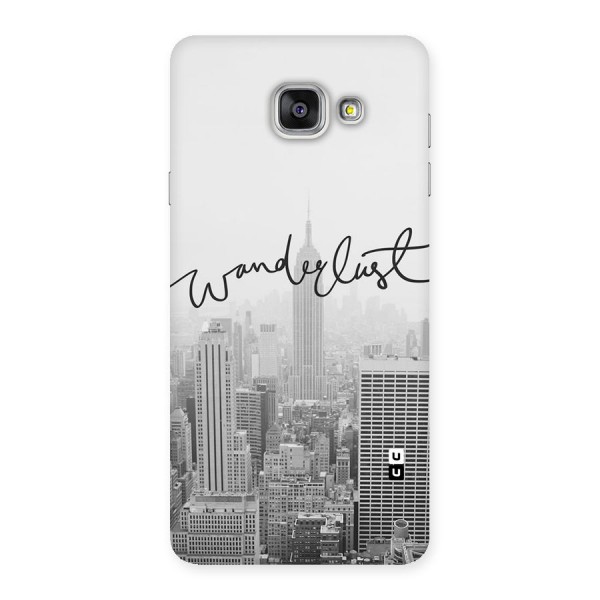 City Wanderlust Monochrome Back Case for Galaxy A7 2016