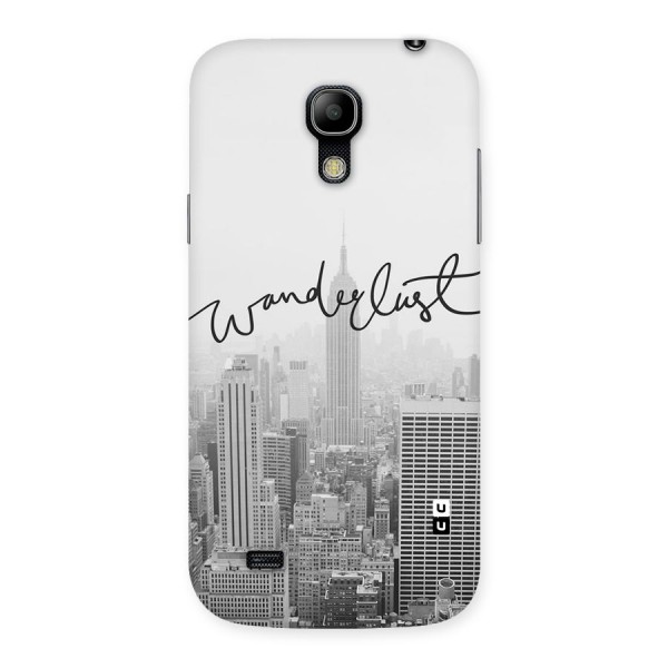 City Wanderlust Monochrome Back Case for Galaxy S4 Mini