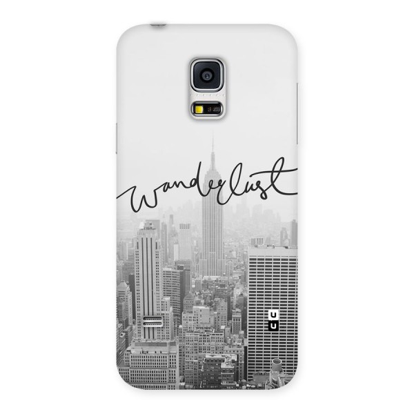 City Wanderlust Monochrome Back Case for Galaxy S5 Mini