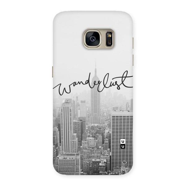 City Wanderlust Monochrome Back Case for Galaxy S7