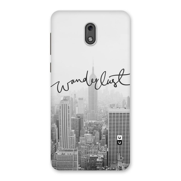 City Wanderlust Monochrome Back Case for Nokia 2