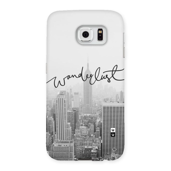 City Wanderlust Monochrome Back Case for Samsung Galaxy S6