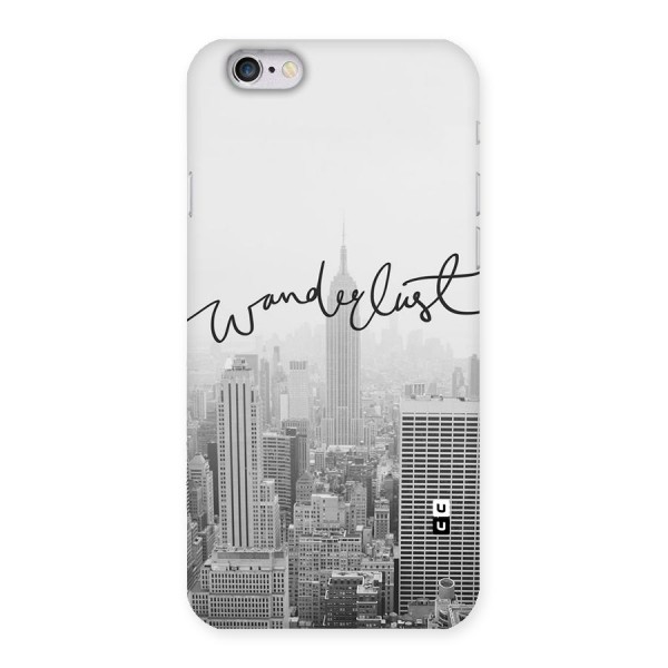 City Wanderlust Monochrome Back Case for iPhone 6 6S