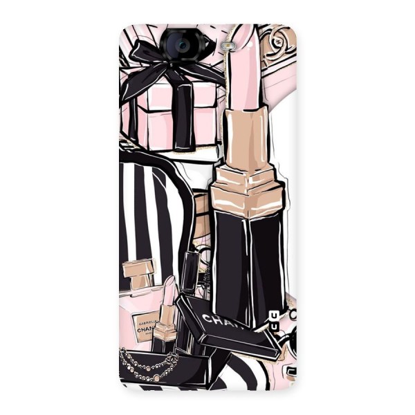 Class Girl Design Back Case for Canvas Knight A350