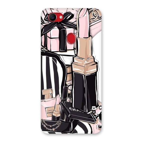 Class Girl Design Back Case for Oppo F7