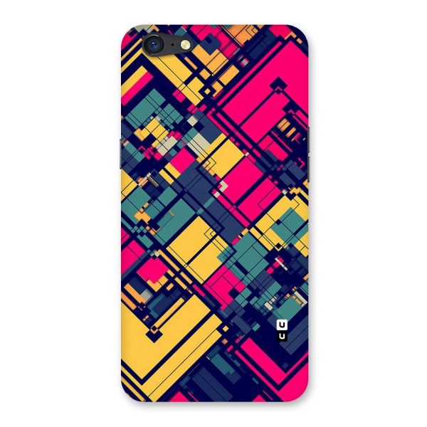 Classic Abstract Coloured Back Case for Oppo A71