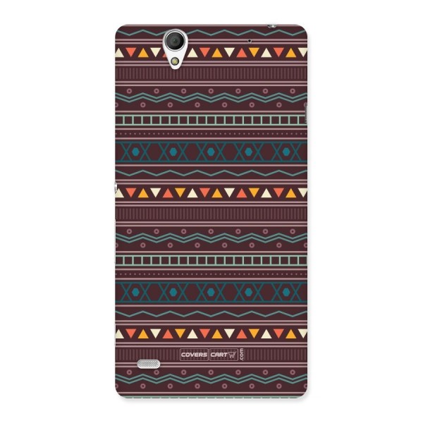 Classic Aztec Pattern Back Case for Sony Xperia C4