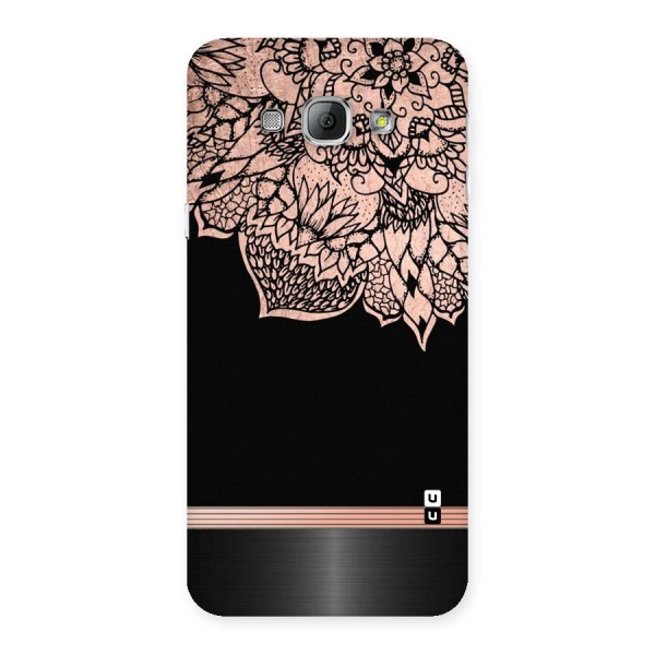 Classic Black Sleak Design Back Case for Galaxy A8