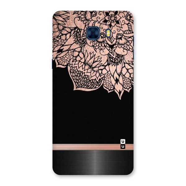 Classic Black Sleak Design Back Case for Galaxy C7 Pro