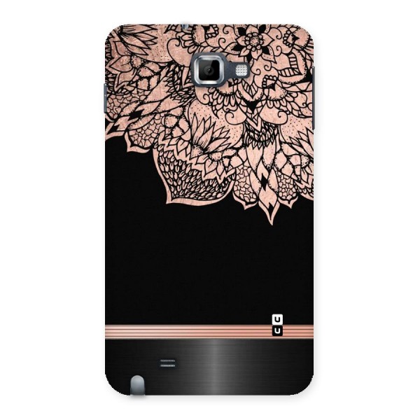 Classic Black Sleak Design Back Case for Galaxy Note