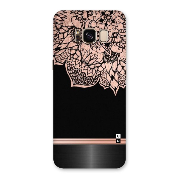 Classic Black Sleak Design Back Case for Galaxy S8