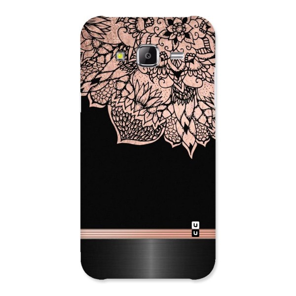 Classic Black Sleak Design Back Case for Samsung Galaxy J5